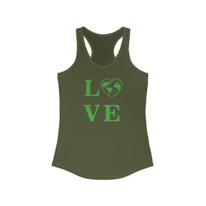 Earth Day Love Women Tank Top