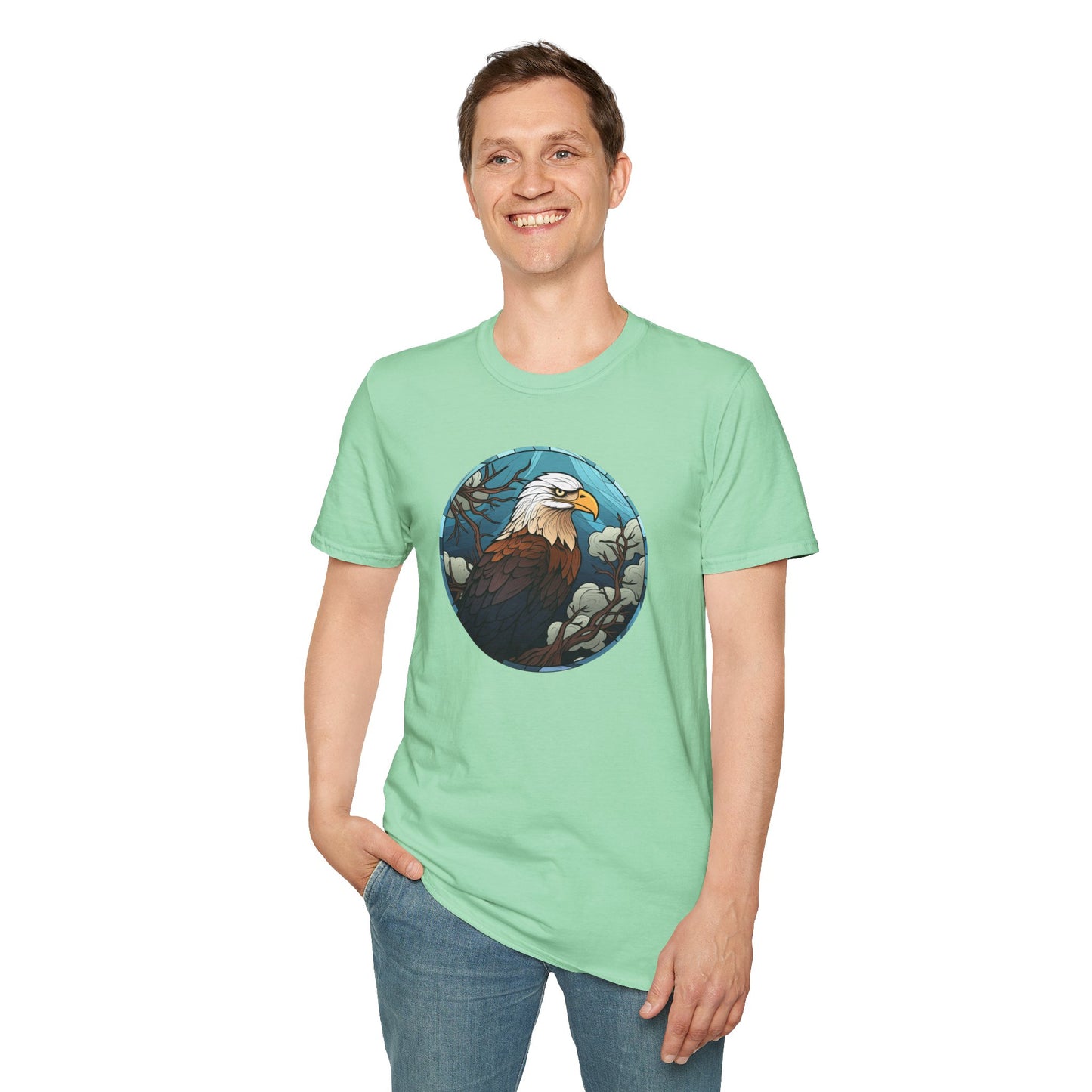 Eagle Unisex T-Shirt for Wildlife Enthusiasts