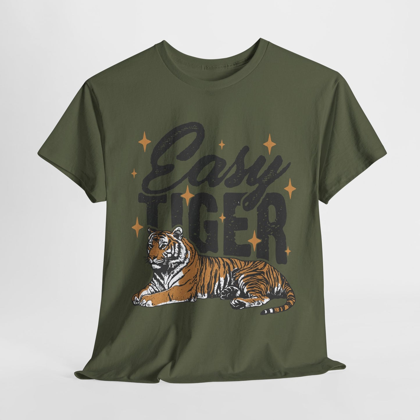 Easy Tiger Tee - Unisex Cotton T-Shirt