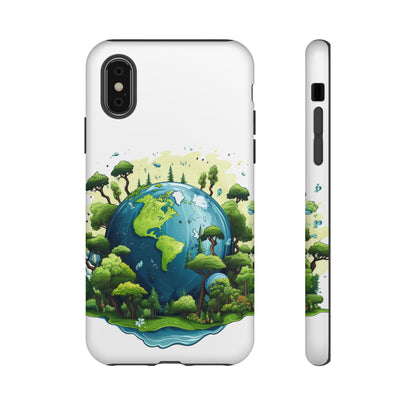 Eco-Friendly Phone Case with Earth Design