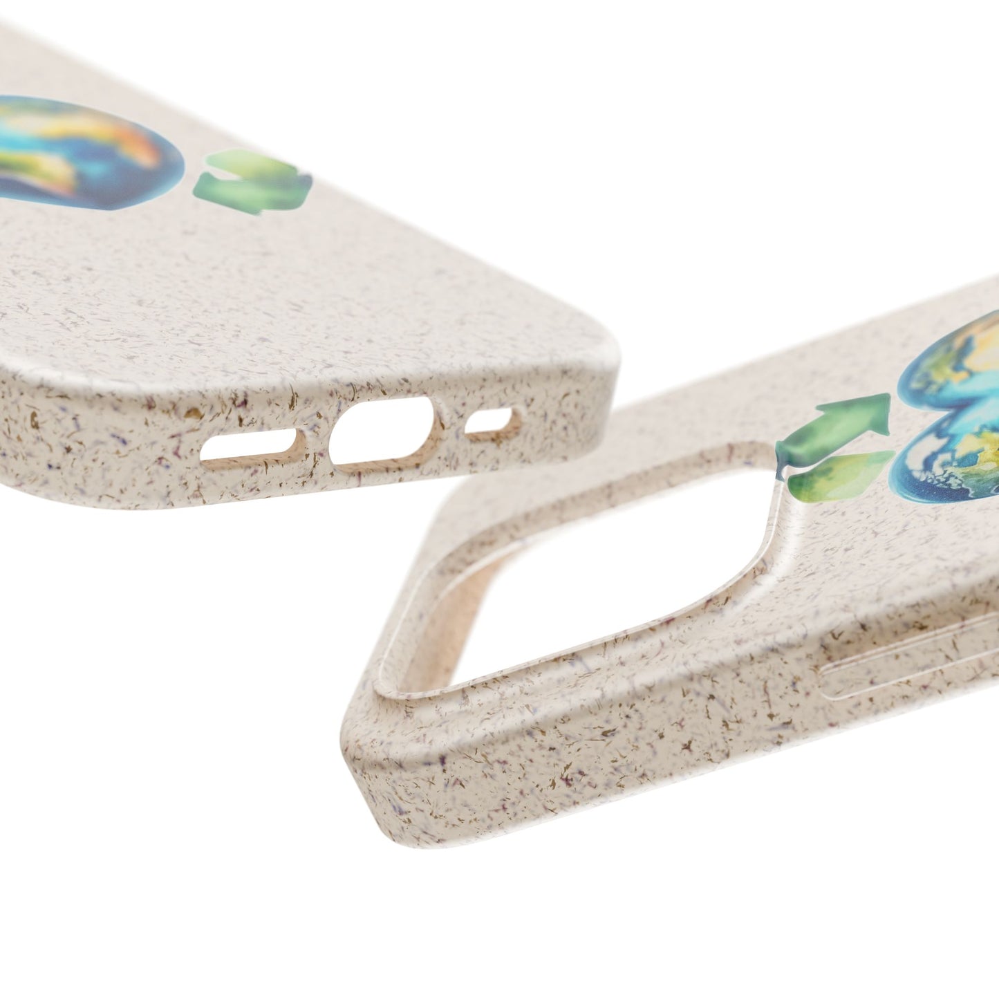 Cute Earth Design - Sustainable Living Biodegradable Phone Case