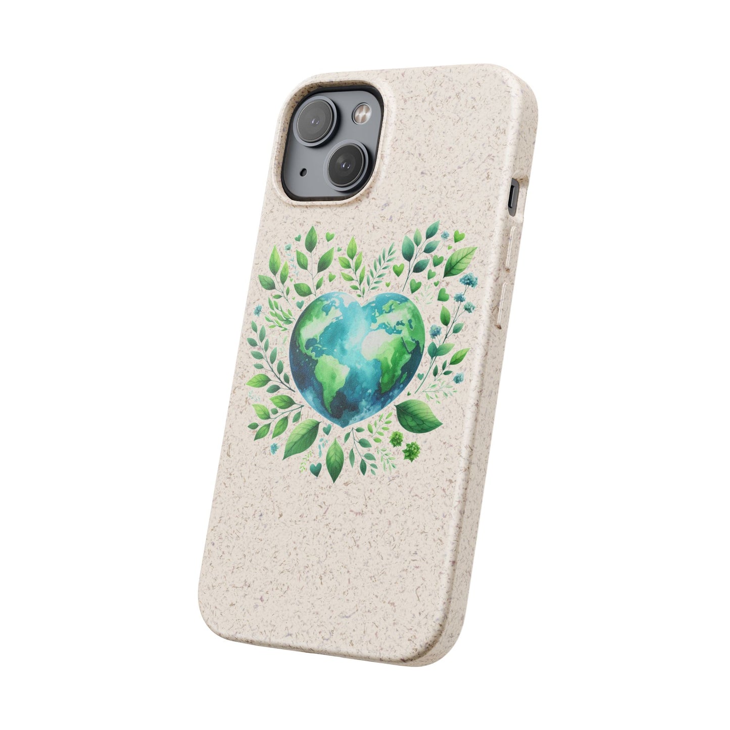 Cute Love Nature Phone case sustainable Biodegradable Phone Case
