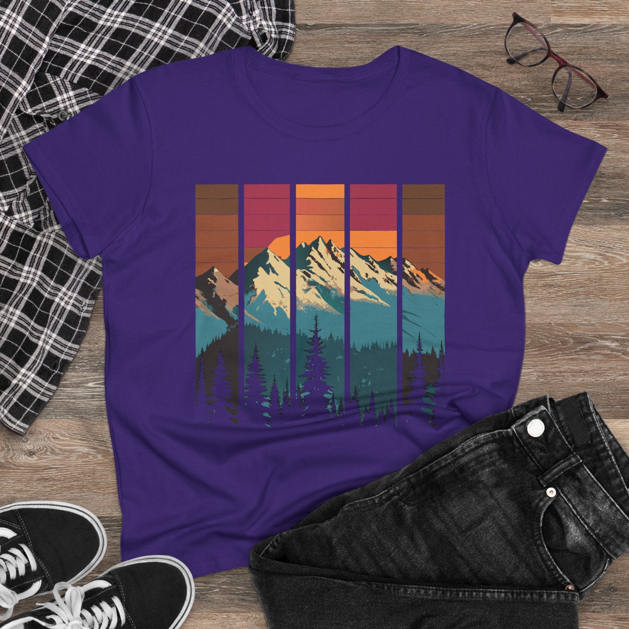 Mountain Adventure Tee - Women's Cotton