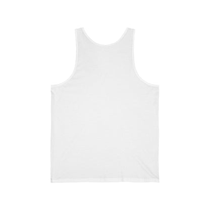 Unisex Jersey Tank with Earth Graphic - Eco-Friendly Apparel for Nature Lovers