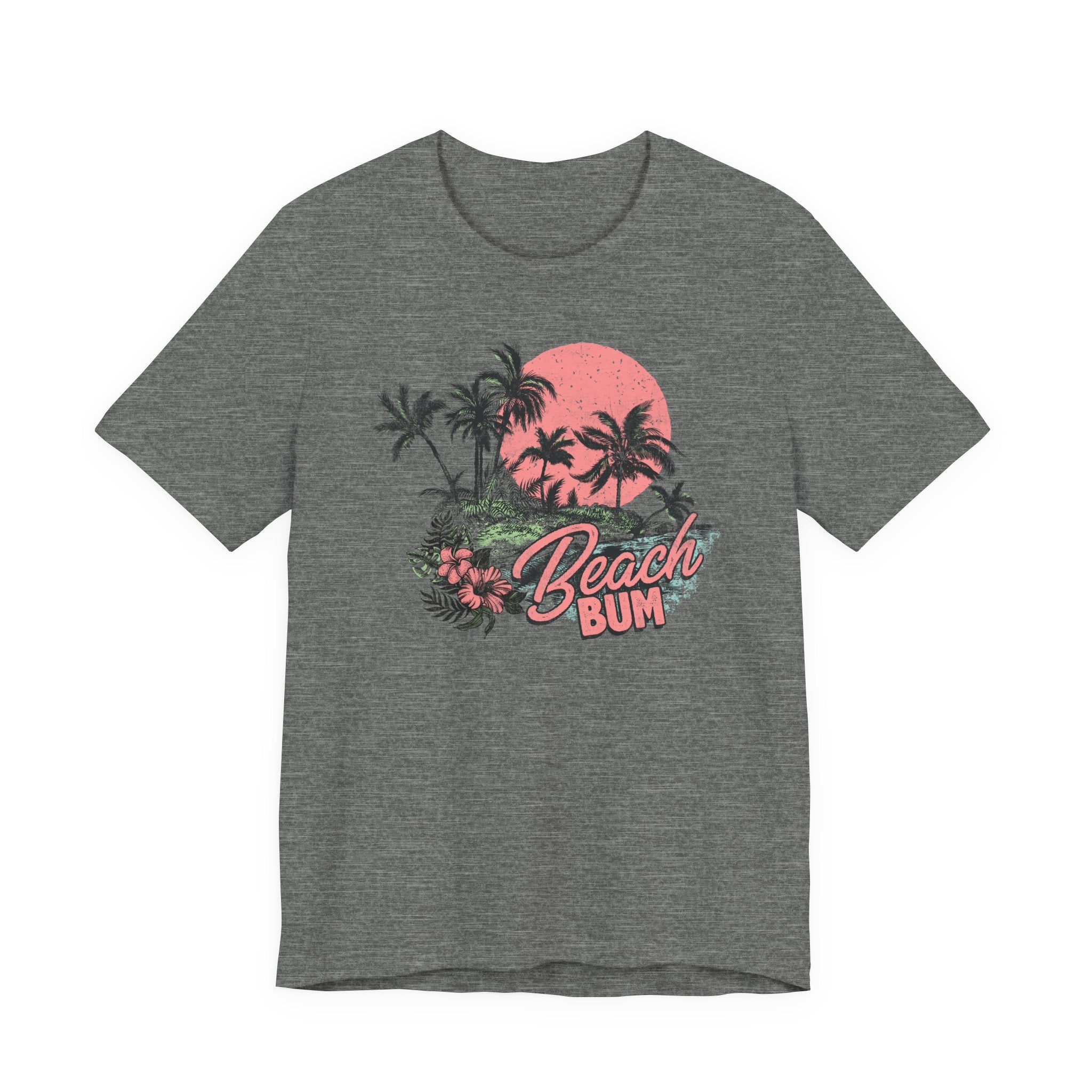 Beach Bum Unisex Short Sleeve Tee - Summer Vibes Shirt