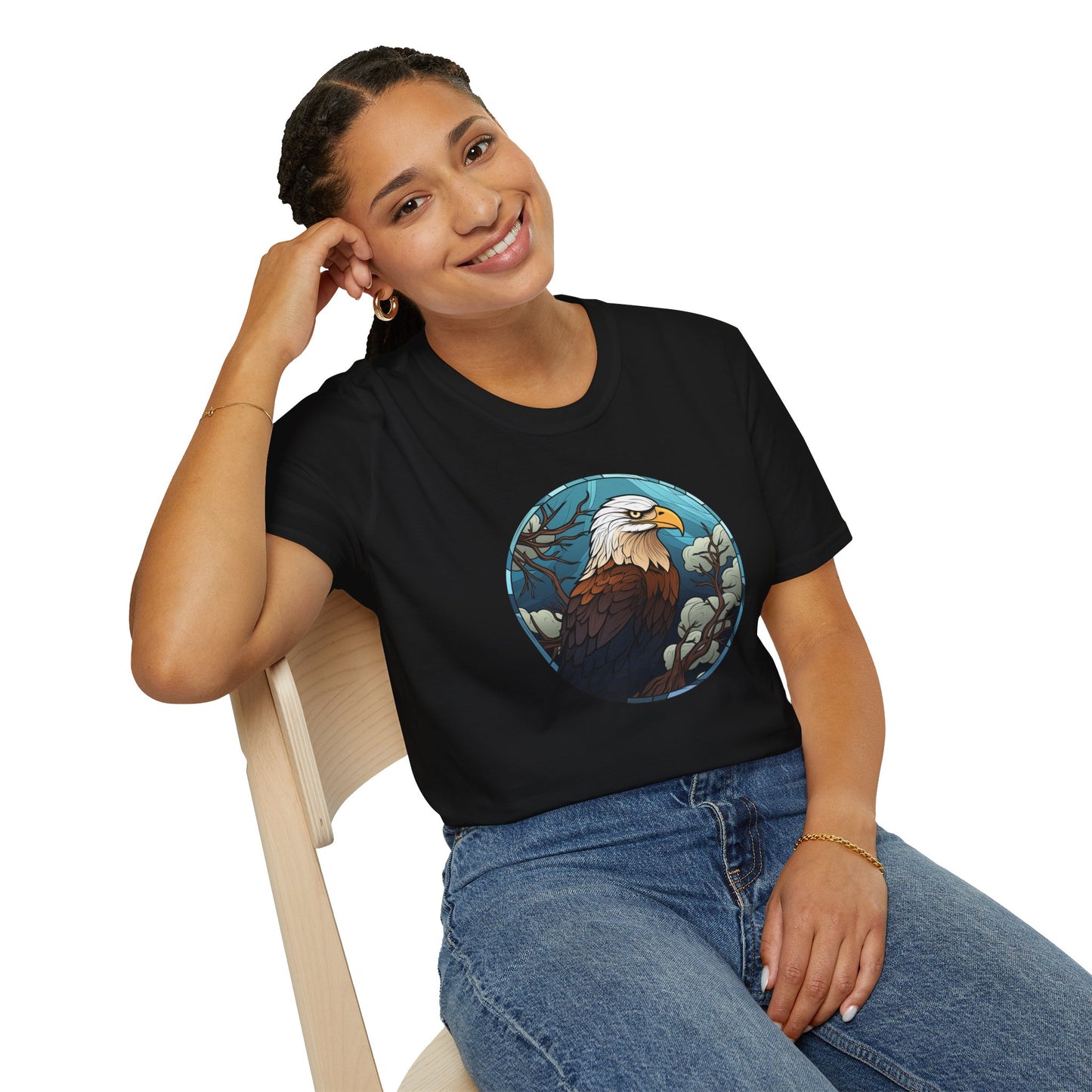 Eagle Unisex T-Shirt for Wildlife Enthusiasts