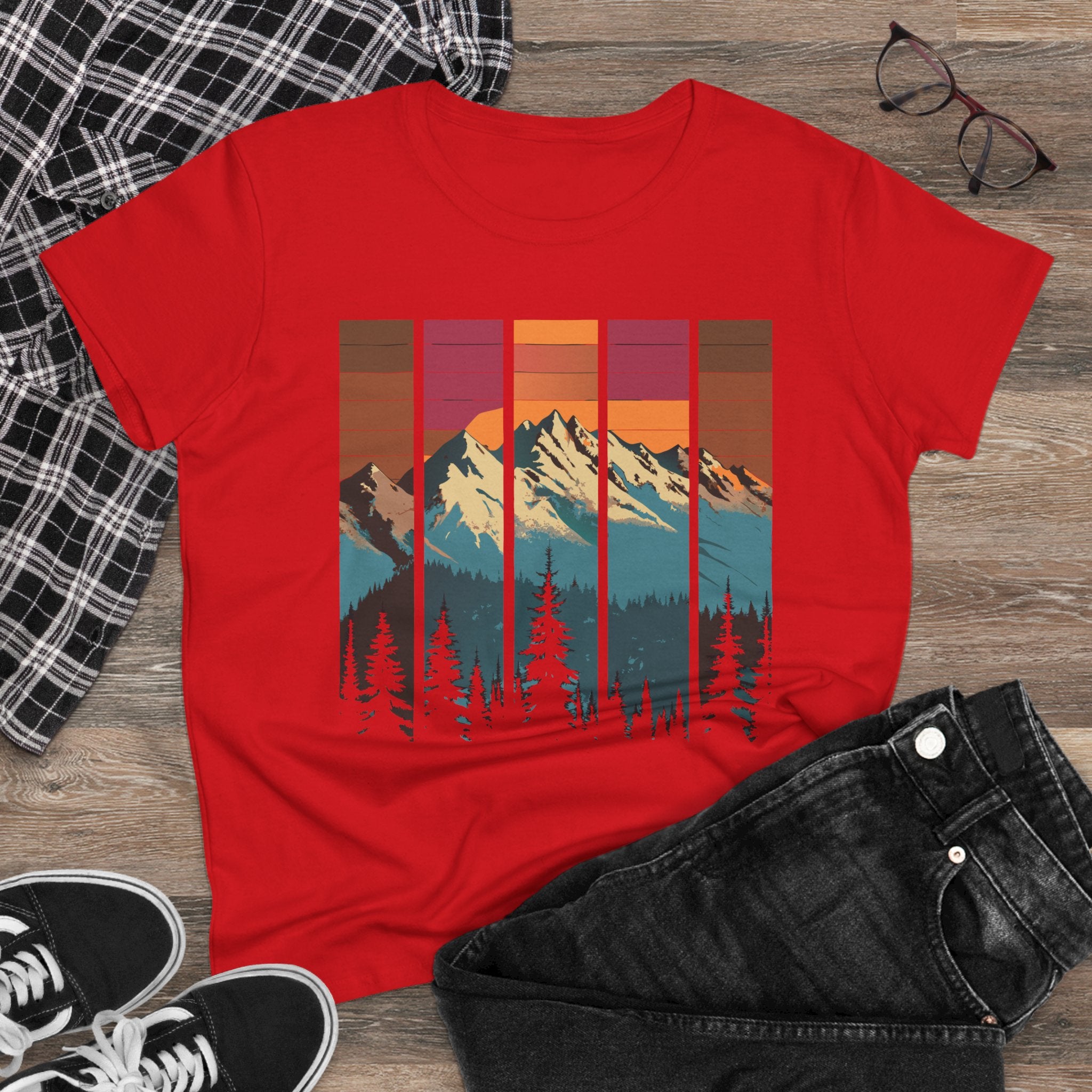 Mountain Adventure Tee - Women's Cotton
