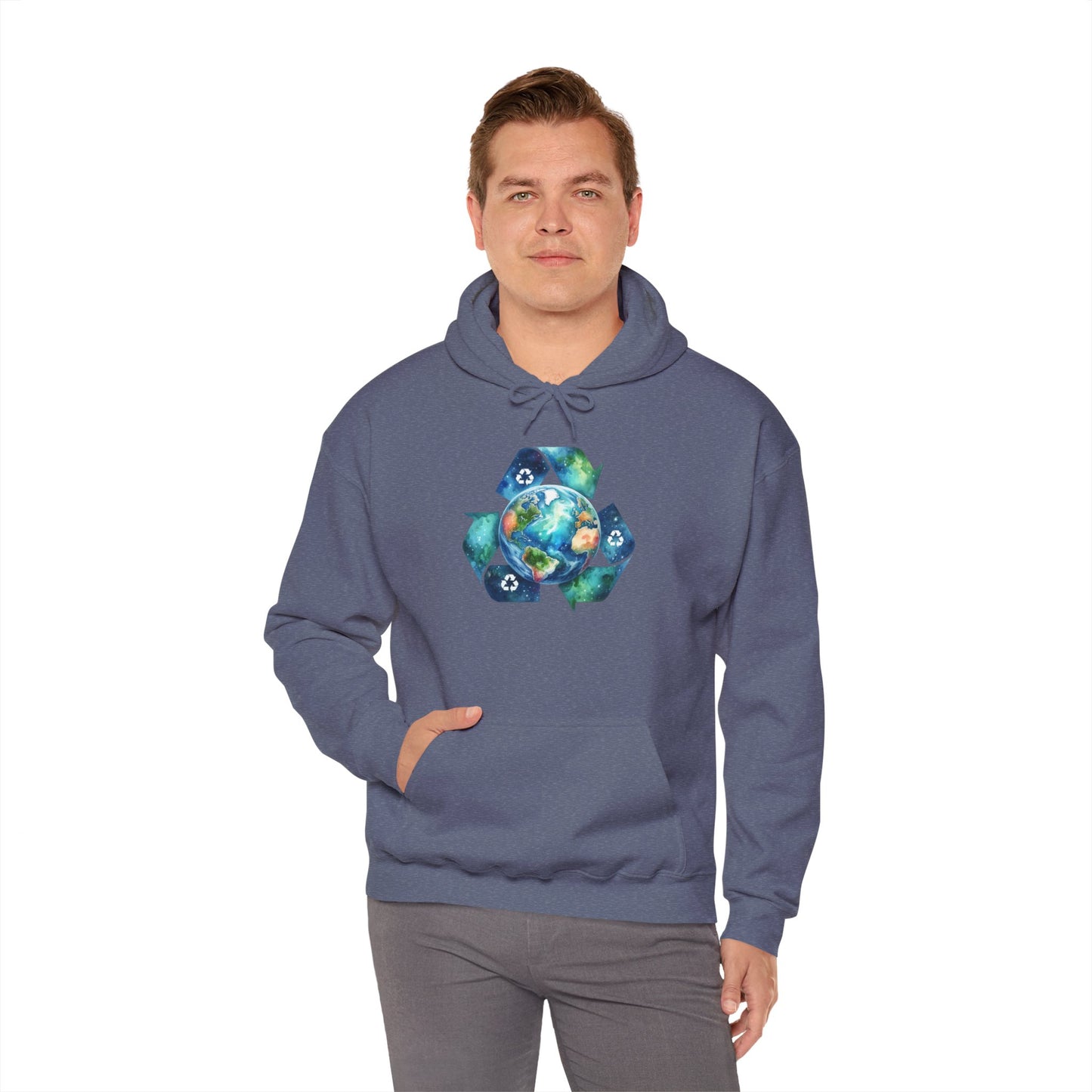 Recycle Symbol Eco Desogn Hoodie