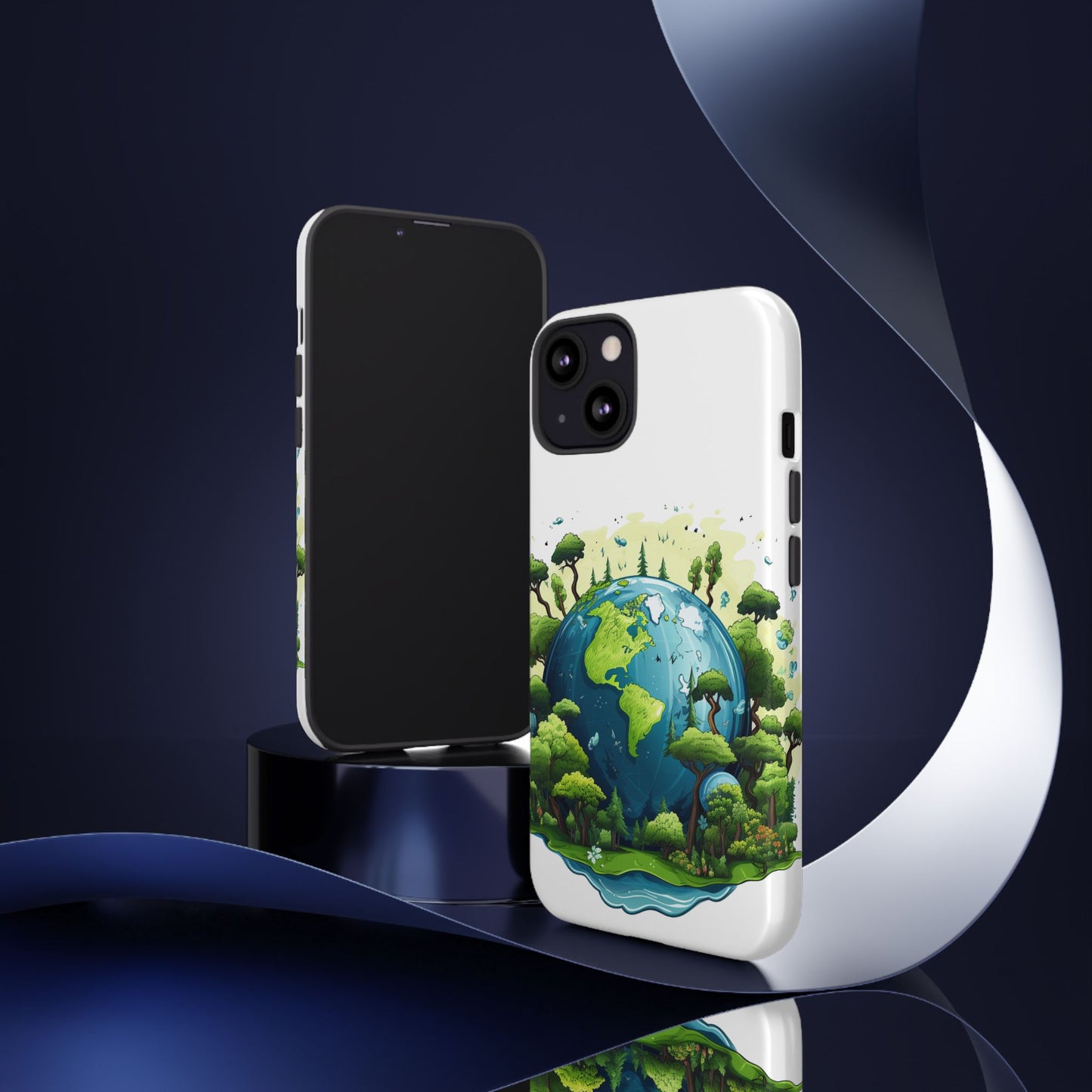 Eco-Friendly Phone Case with Earth Design