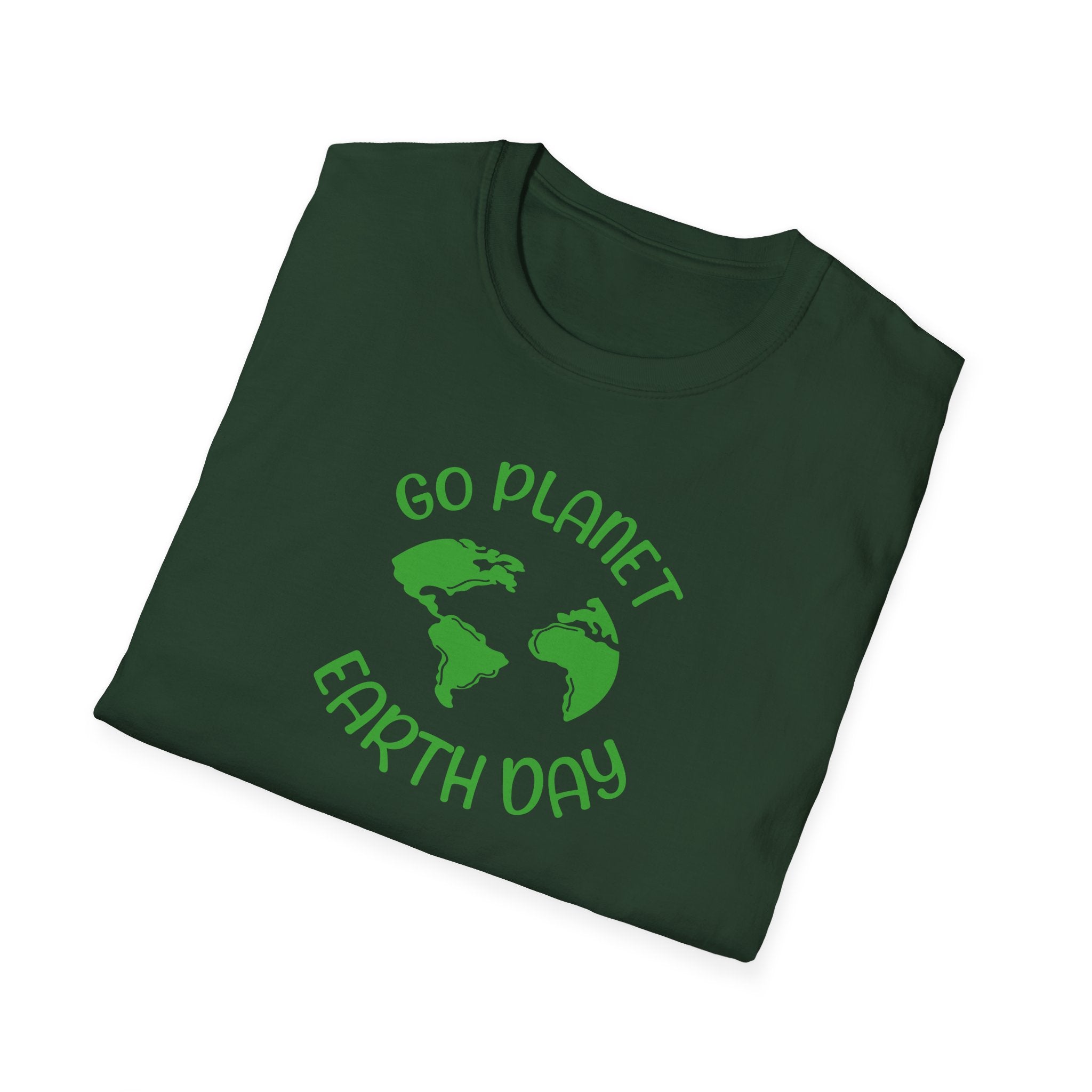 Earth Day Unisex T-Shirt - Go Planet Design