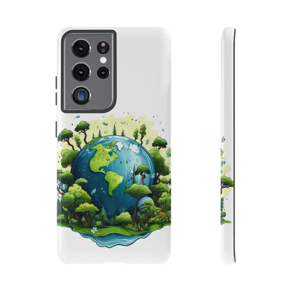 Eco-Friendly Phone Case with Earth Design