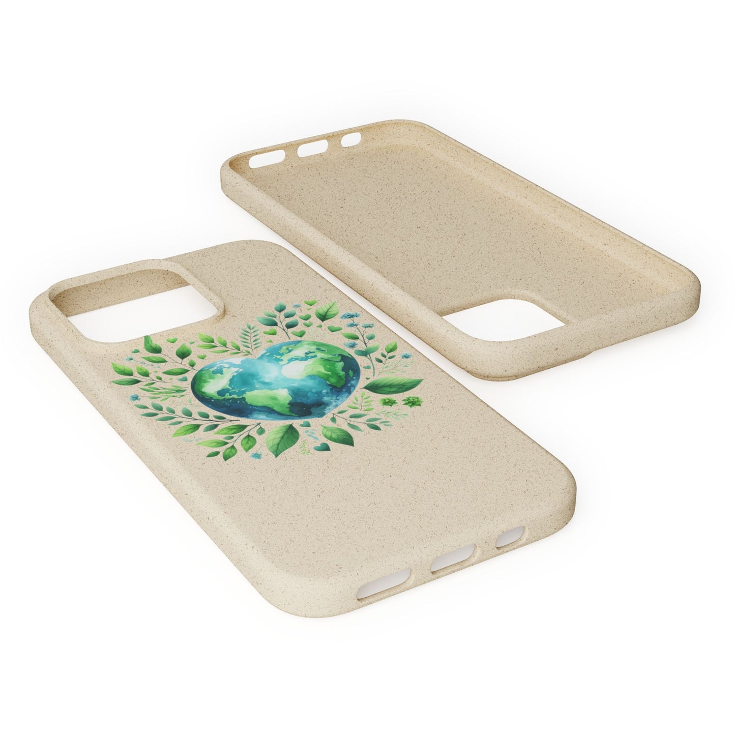 Cute Love Nature Phone case sustainable Biodegradable Phone Case