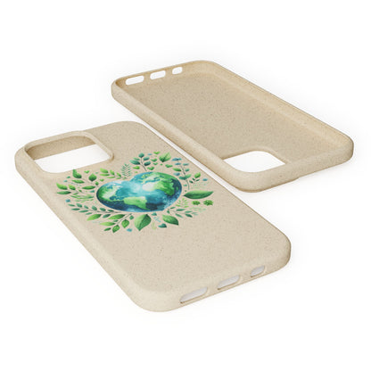 Cute Love Nature Phone case sustainable Biodegradable Phone Case