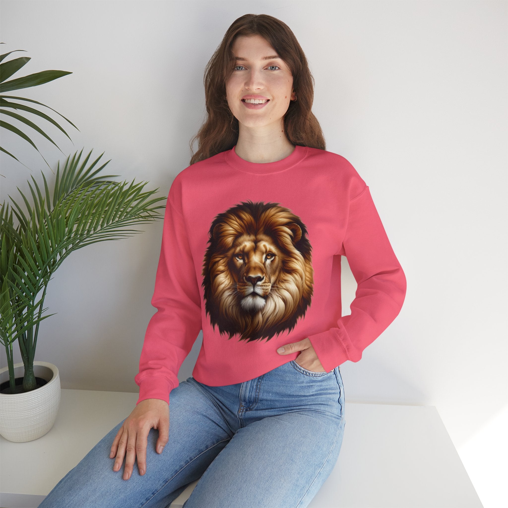 Lion Wildlife Lover Unisex Sweatshirt