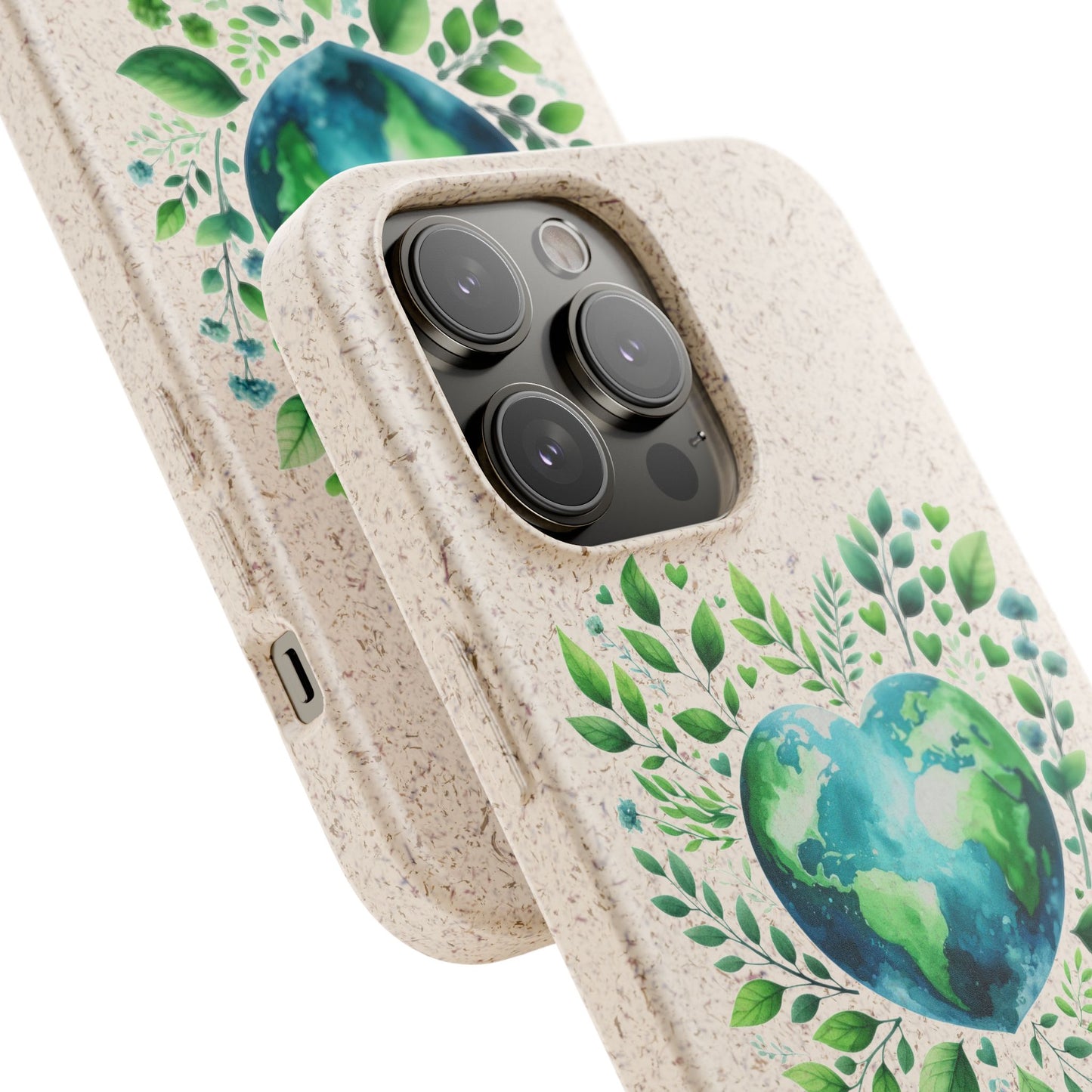 Cute Love Nature Phone case sustainable Biodegradable Phone Case