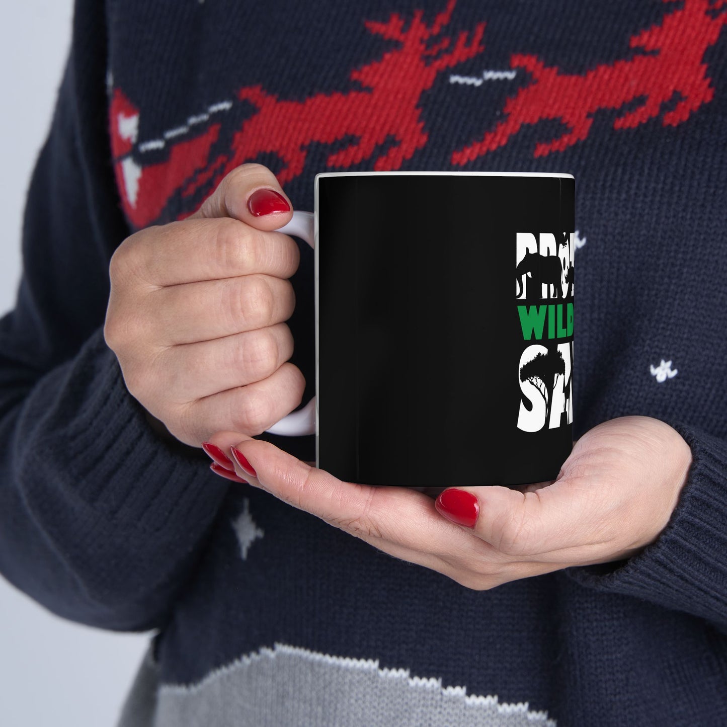 Wildlife Protect Ceramic Mug - 11oz, 15oz