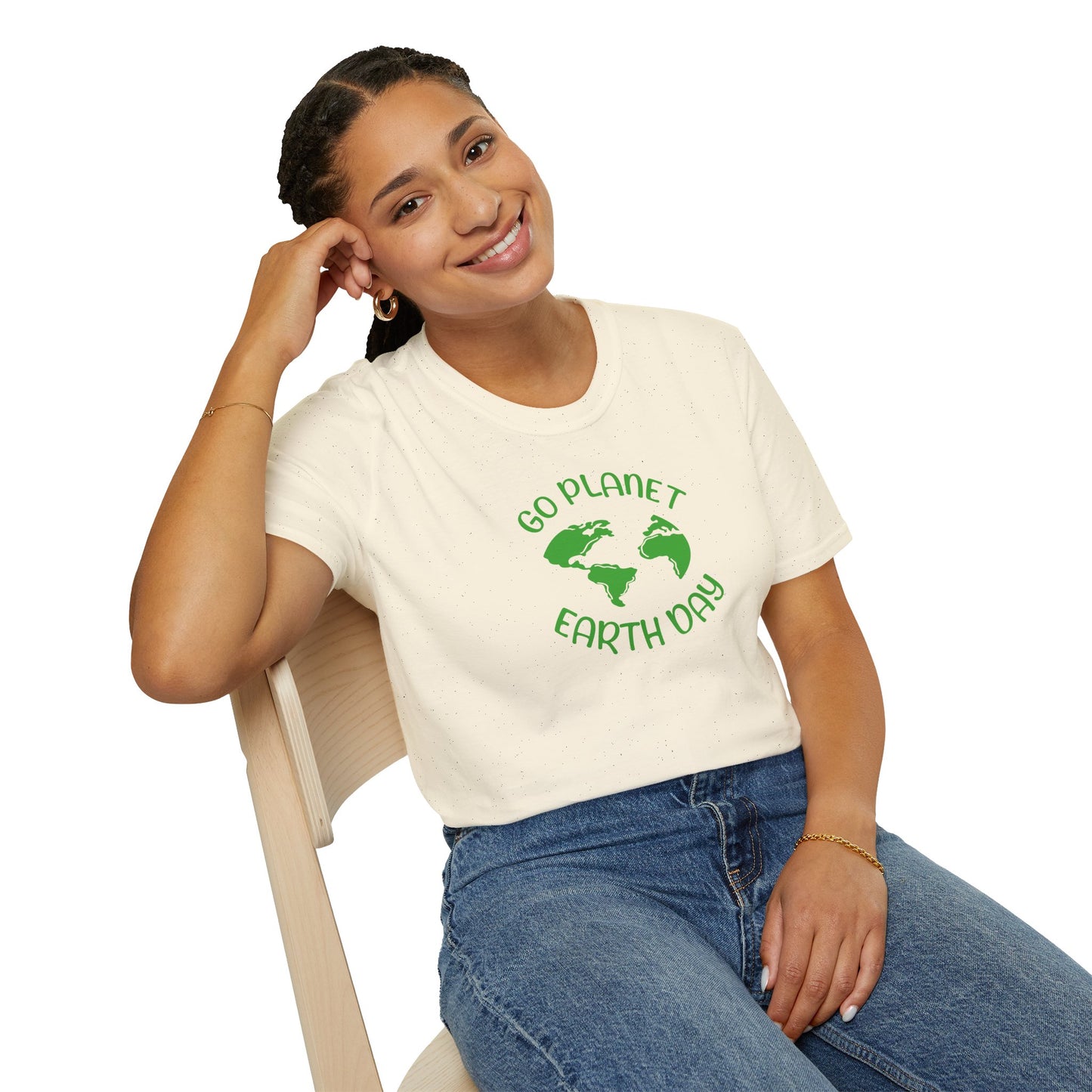 Earth Day Unisex T-Shirt - Go Planet Design