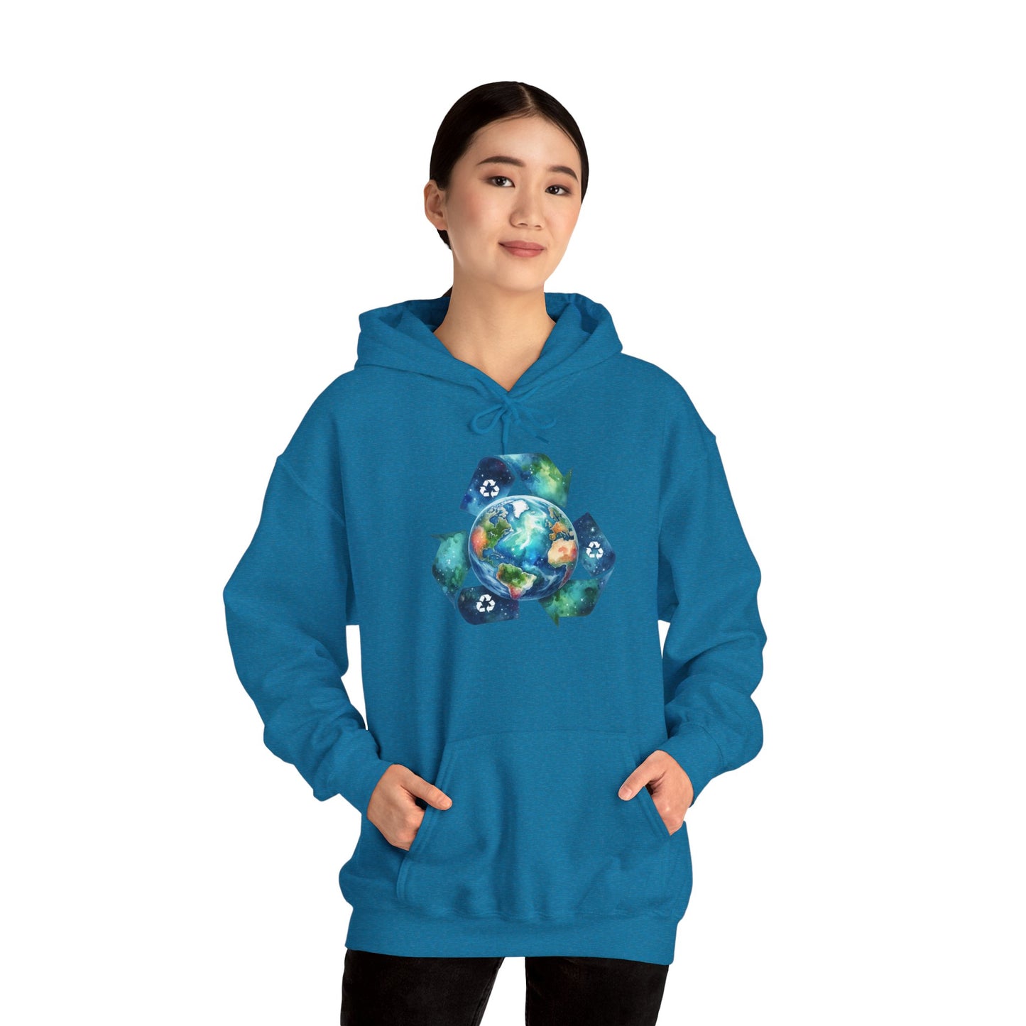 Recycle Symbol Eco Desogn Hoodie