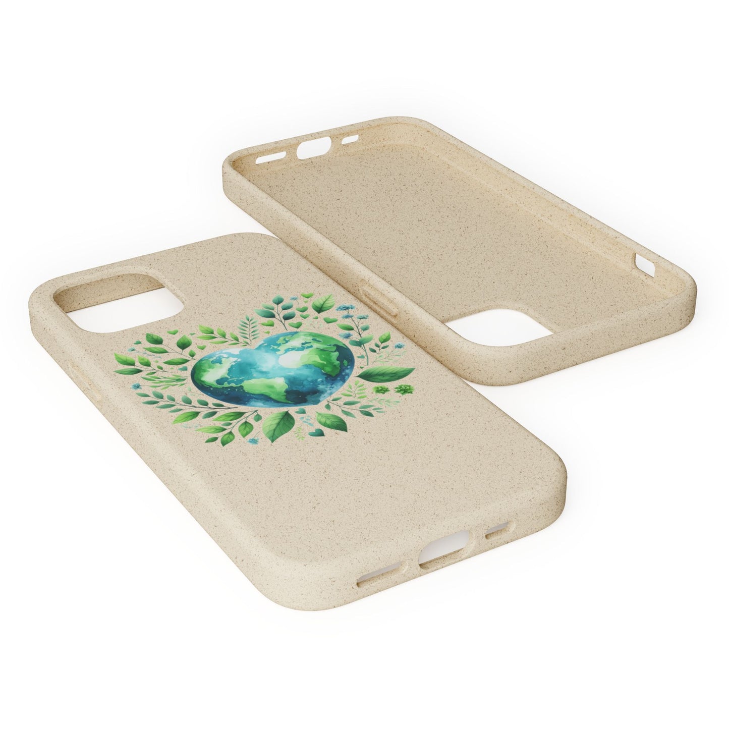 Cute Love Nature Phone case sustainable Biodegradable Phone Case