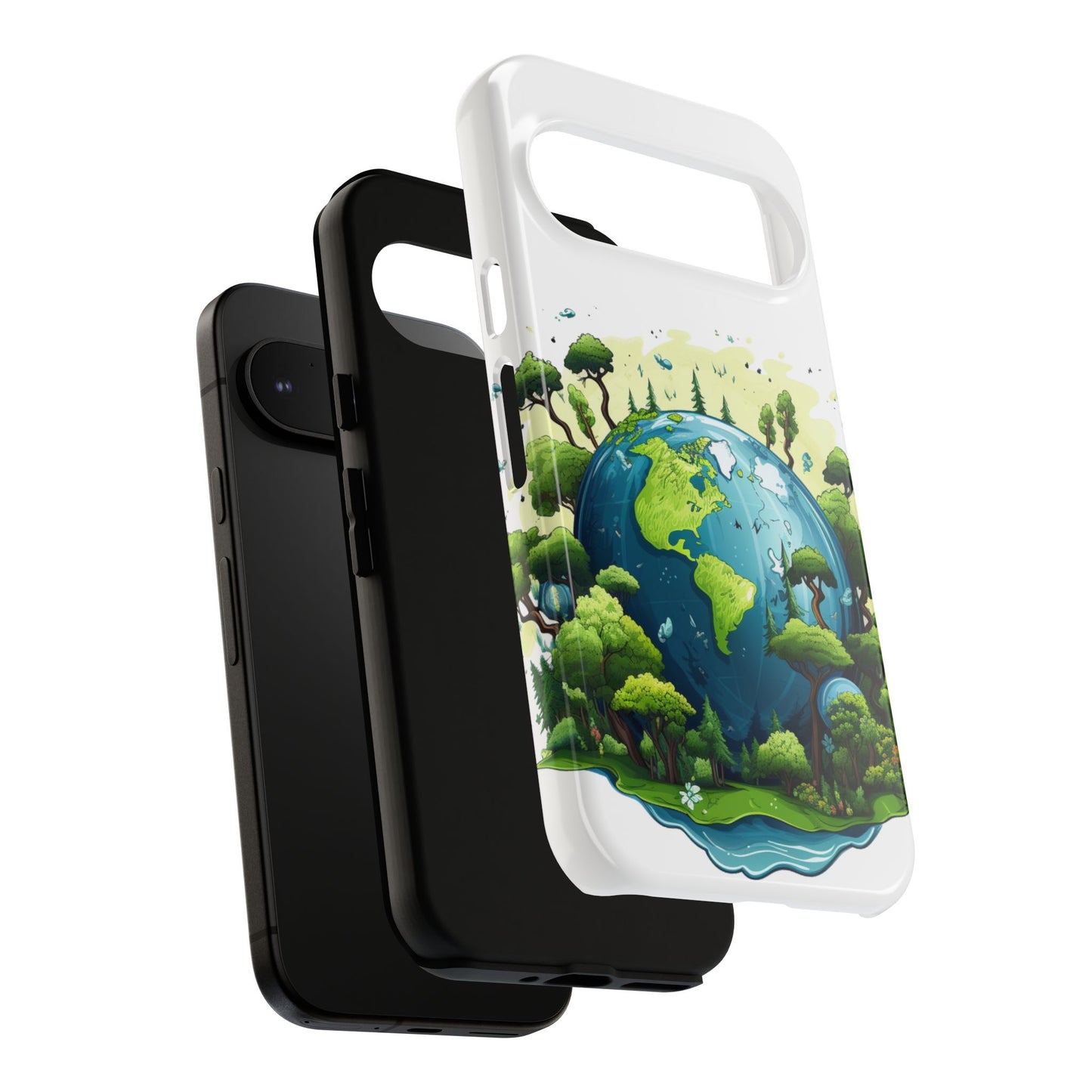 Eco-Friendly Phone Case with Earth Design