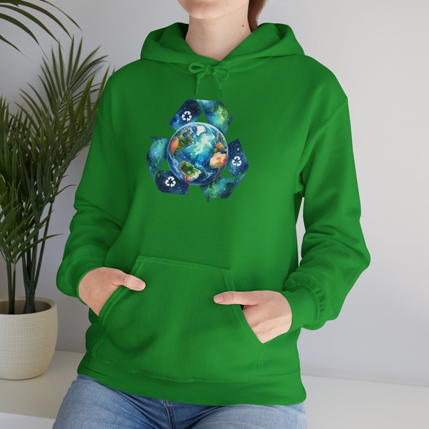 Recycle Symbol Eco Desogn Hoodie