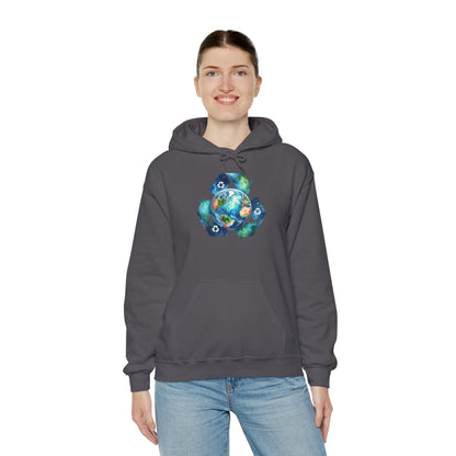 Recycle Symbol Eco Desogn Hoodie