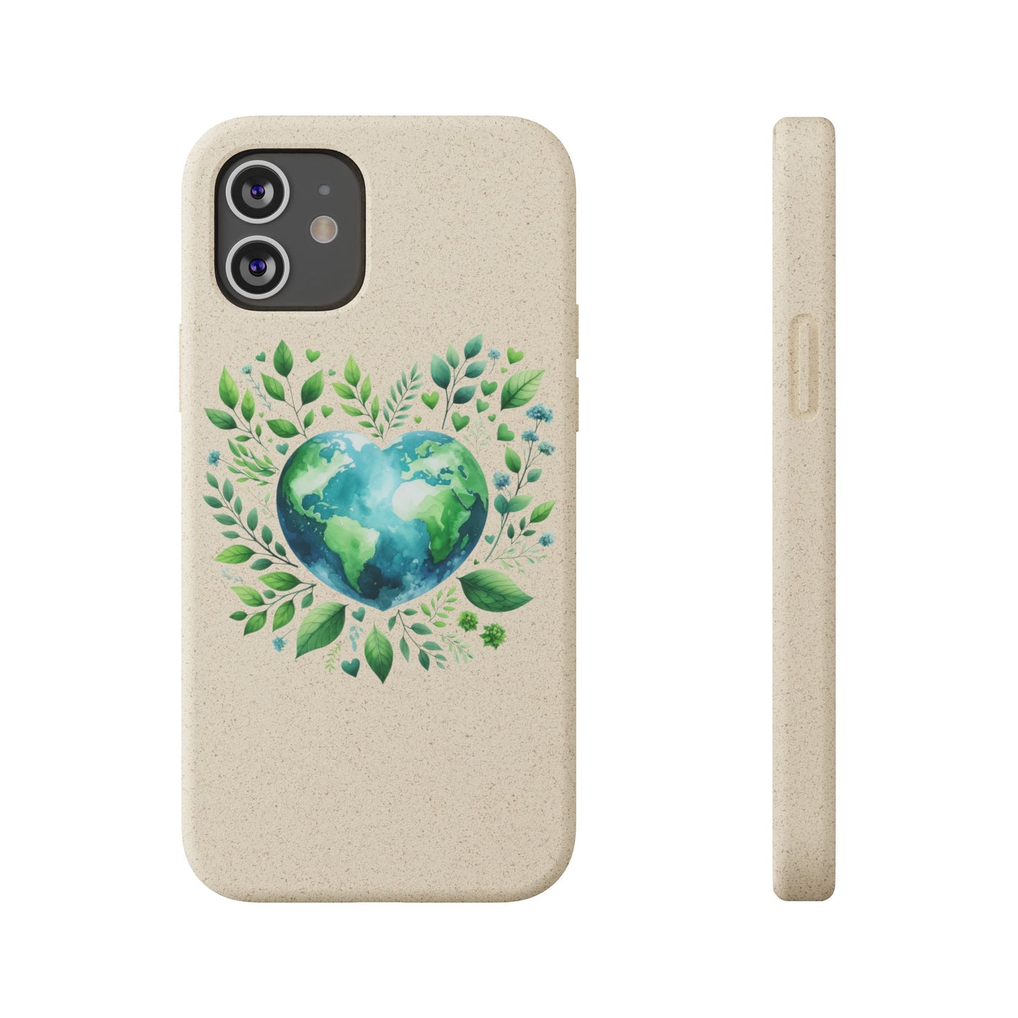 Cute Love Nature Phone case sustainable Biodegradable Phone Case