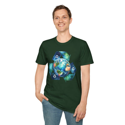 Recycle Unisex T-Shirt - Eco-Friendly Lifestyle