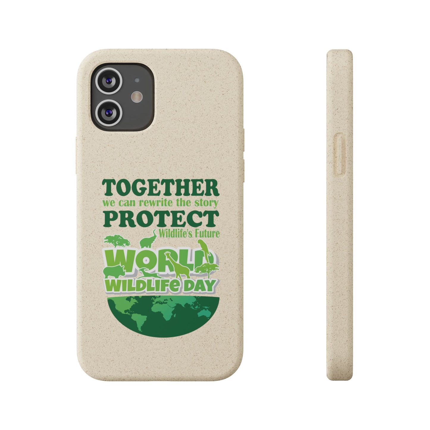 Eco-Friendly Biodegradable Phone Cases for Wildlife Day - Protect Our Planet