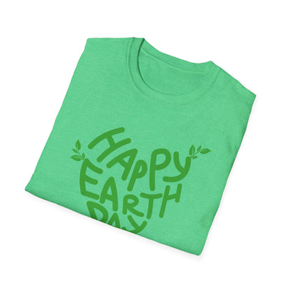 Happy Earth Day Unisex Softstyle T-Shirt - Eco-Friendly Apparel