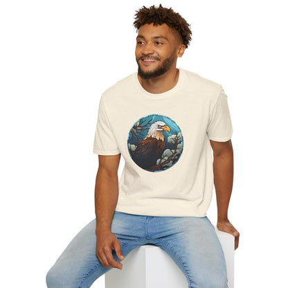 Eagle Unisex T-Shirt for Wildlife Enthusiasts