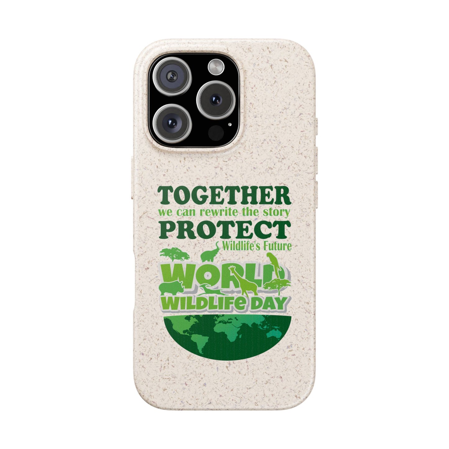 Eco-Friendly Biodegradable Phone Cases for Wildlife Day - Protect Our Planet