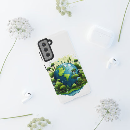 Eco-Friendly Phone Case with Earth Design