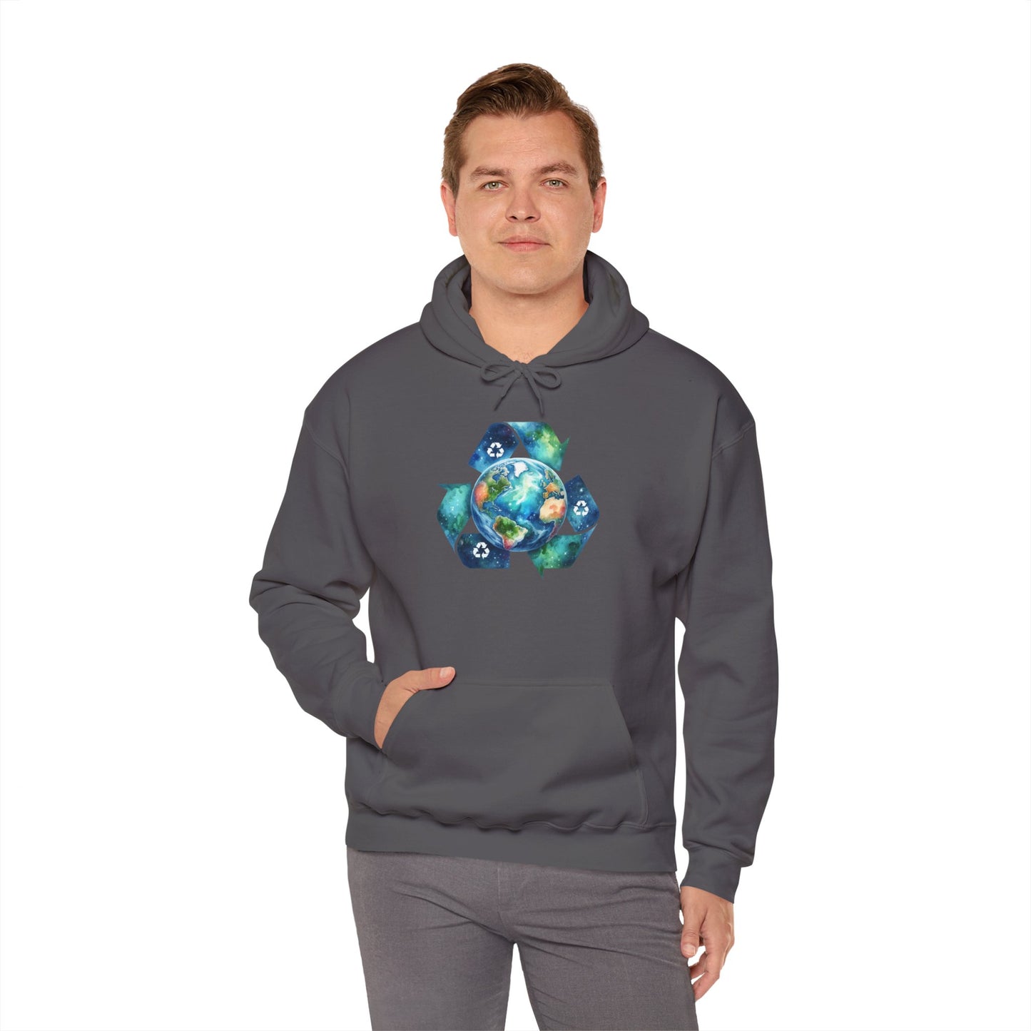 Recycle Symbol Eco Desogn Hoodie