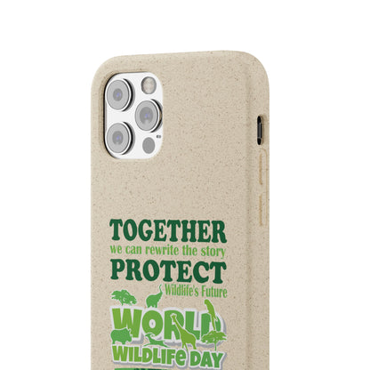 Eco-Friendly Biodegradable Phone Cases for Wildlife Day - Protect Our Planet