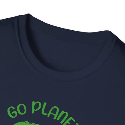 Earth Day Unisex T-Shirt - Go Planet Design