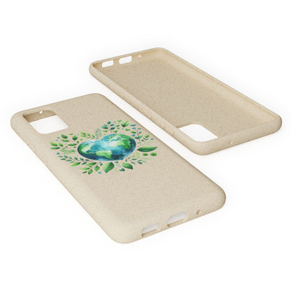 Cute Love Nature Phone case sustainable Biodegradable Phone Case