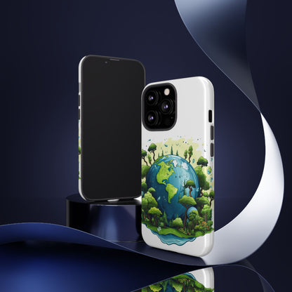 Eco-Friendly Phone Case with Earth Design