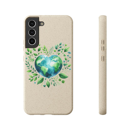 Cute Love Nature Phone case sustainable Biodegradable Phone Case