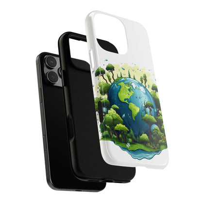 Eco-Friendly Phone Case with Earth Design