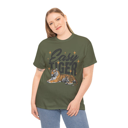 Easy Tiger Tee - Unisex Cotton T-Shirt