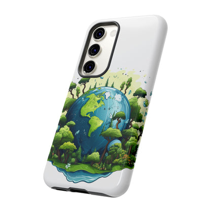 Eco-Friendly Phone Case with Earth Design