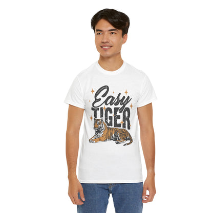 Easy Tiger Tee - Unisex Cotton T-Shirt