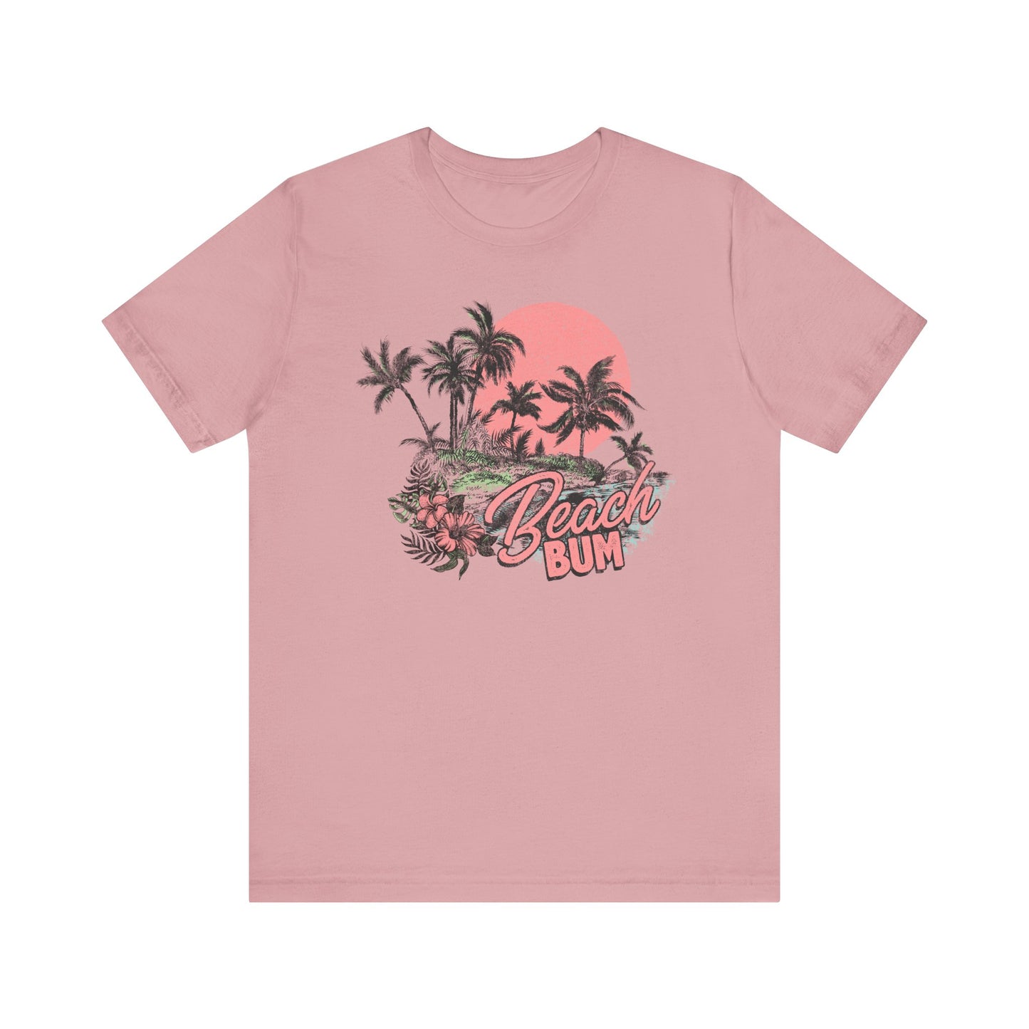 Beach Bum Unisex Short Sleeve Tee - Summer Vibes Shirt