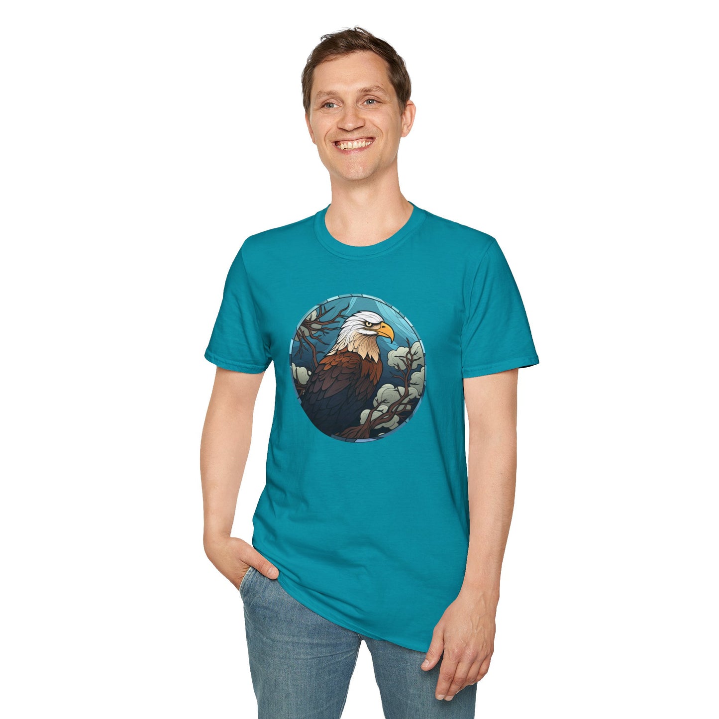 Eagle Unisex T-Shirt for Wildlife Enthusiasts