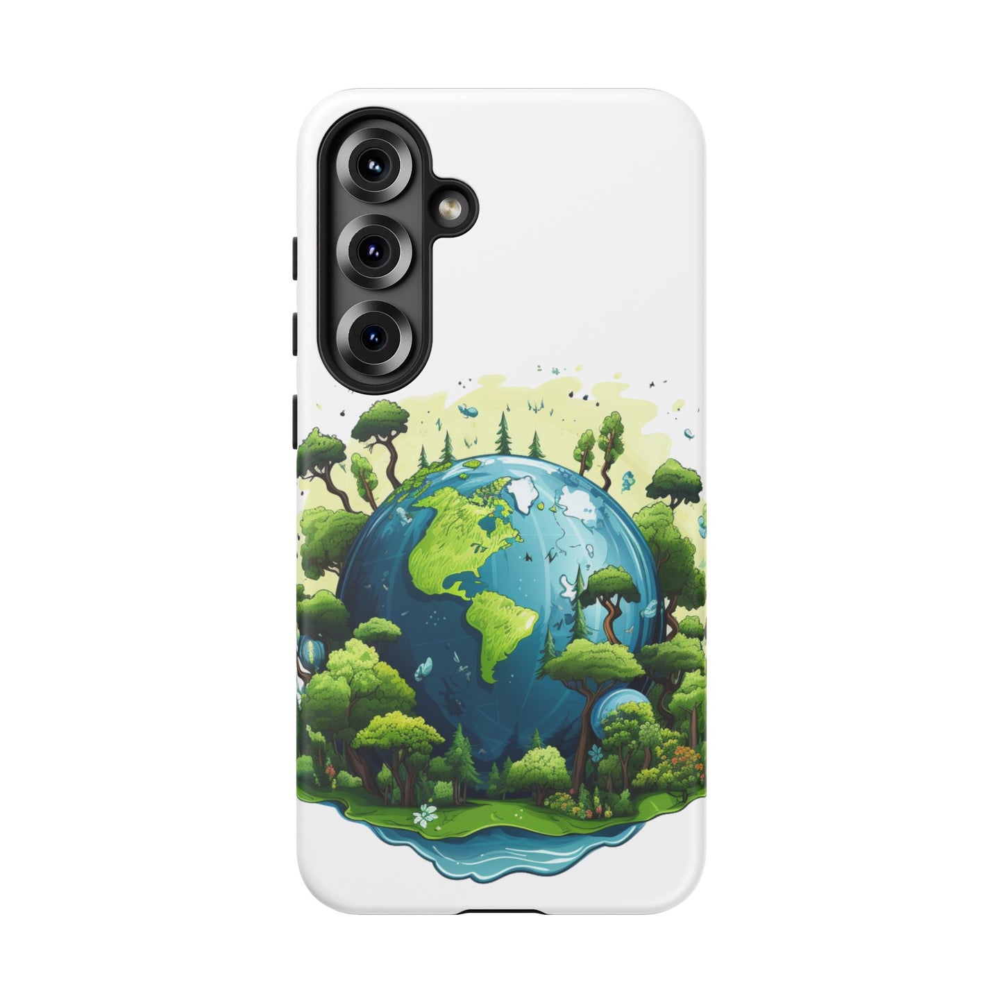 Eco-Friendly Phone Case with Earth Design