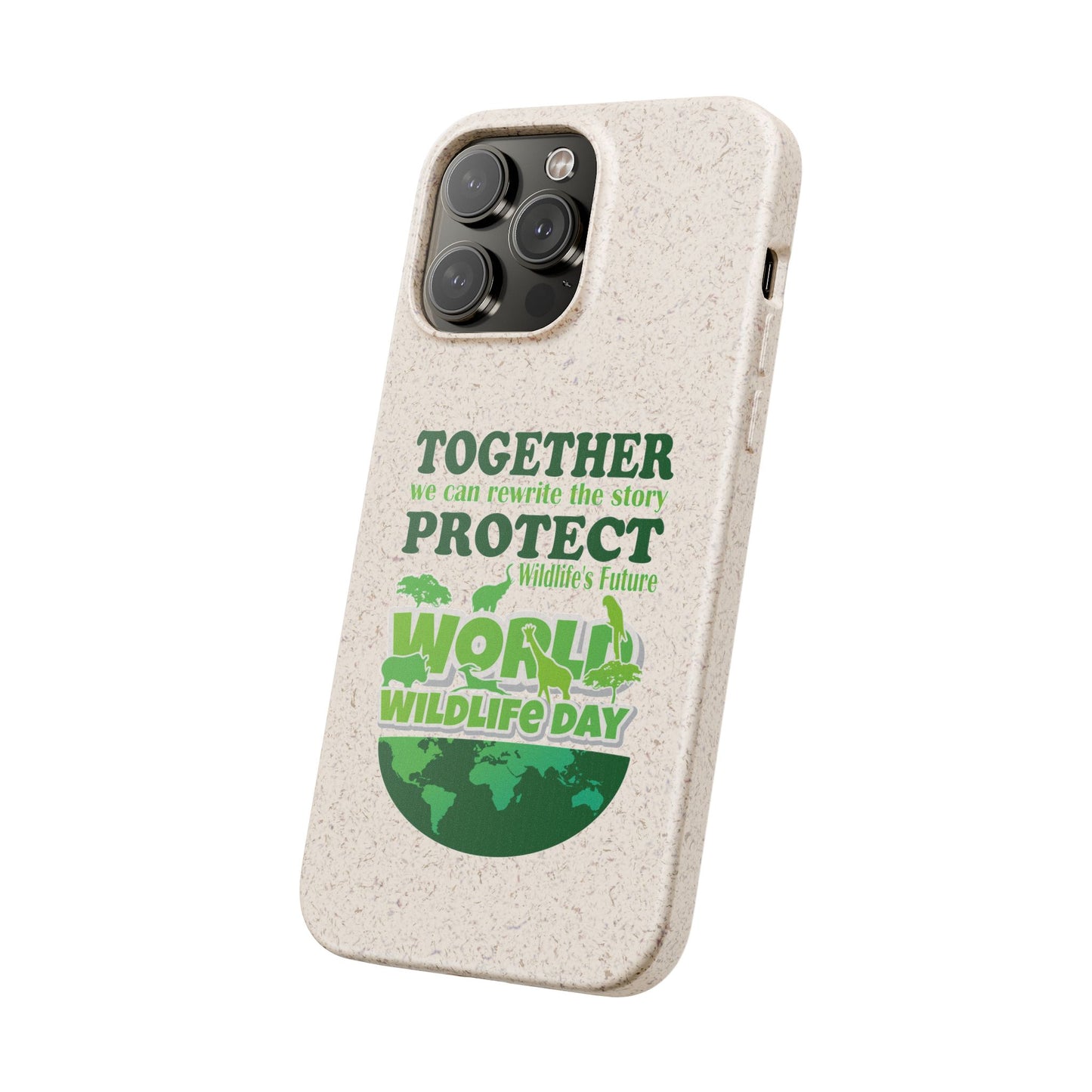 Eco-Friendly Biodegradable Phone Cases for Wildlife Day - Protect Our Planet