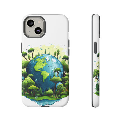 Eco-Friendly Phone Case with Earth Design