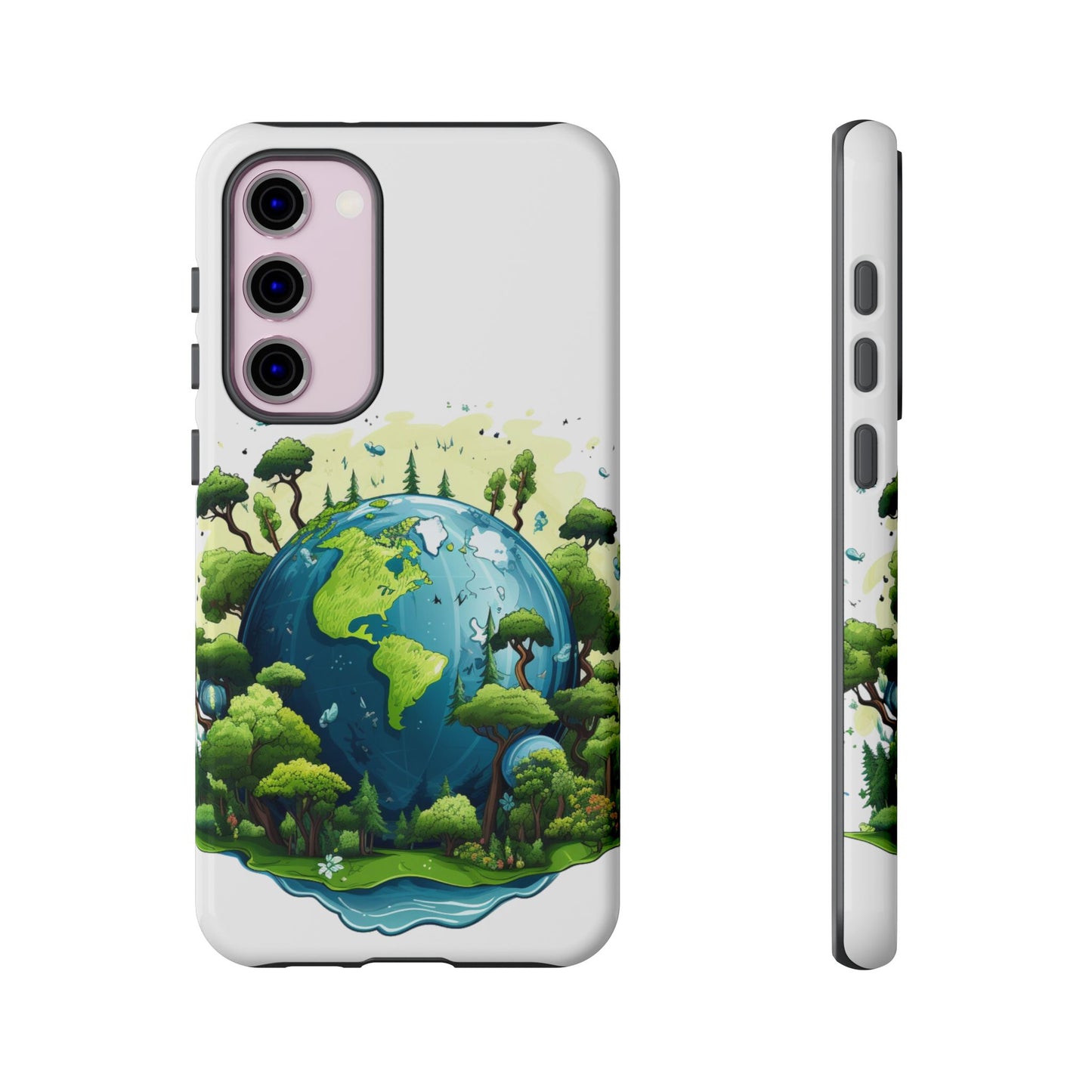 Eco-Friendly Phone Case with Earth Design