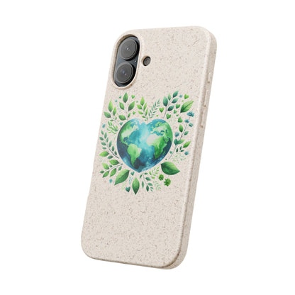 Cute Love Nature Phone case sustainable Biodegradable Phone Case